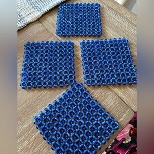 4 Beautiful Bombay Duck Coasters! Purchased from the UK! NEW!  🌻🌻🌻🌻🌻